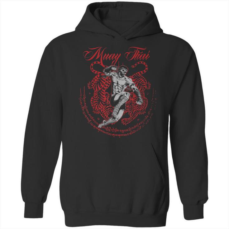 Muay Thai Kickboxing Martial Art Fighter Thai Boxing Unisex Hoodie