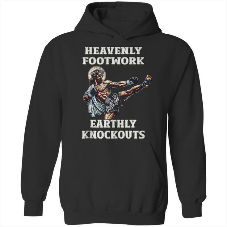 Muay Thai Lord Jesus Kickboxing Christian Unisex Hoodie