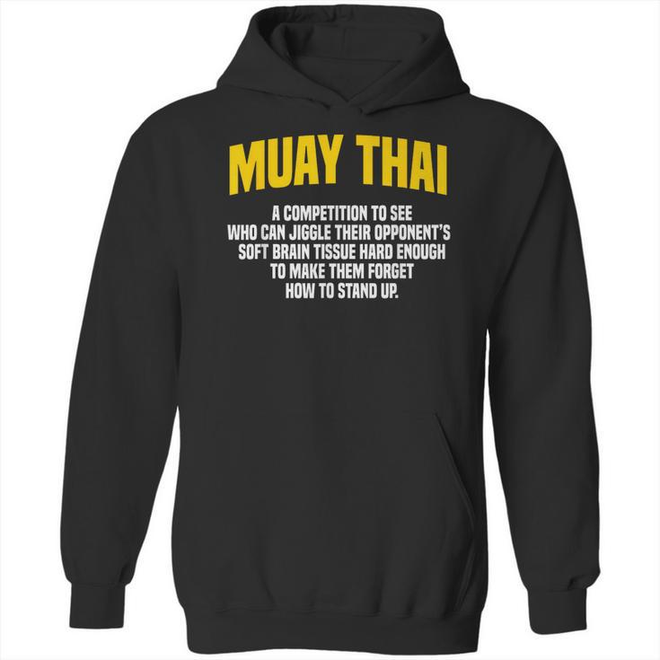 Muay Thai Martial Arts Combat Sports Unisex Hoodie