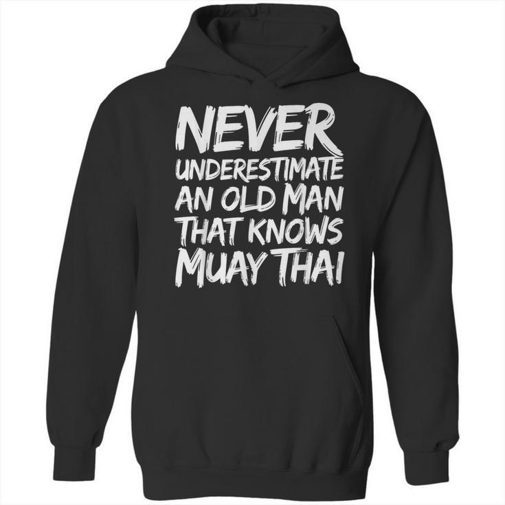 Muay Thai For Men Boys Dad Mixed Martial Arts Unisex Hoodie