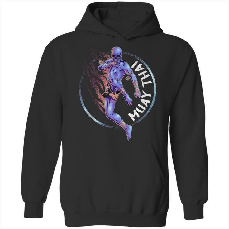 Muay Thai Skeleton Unisex Hoodie