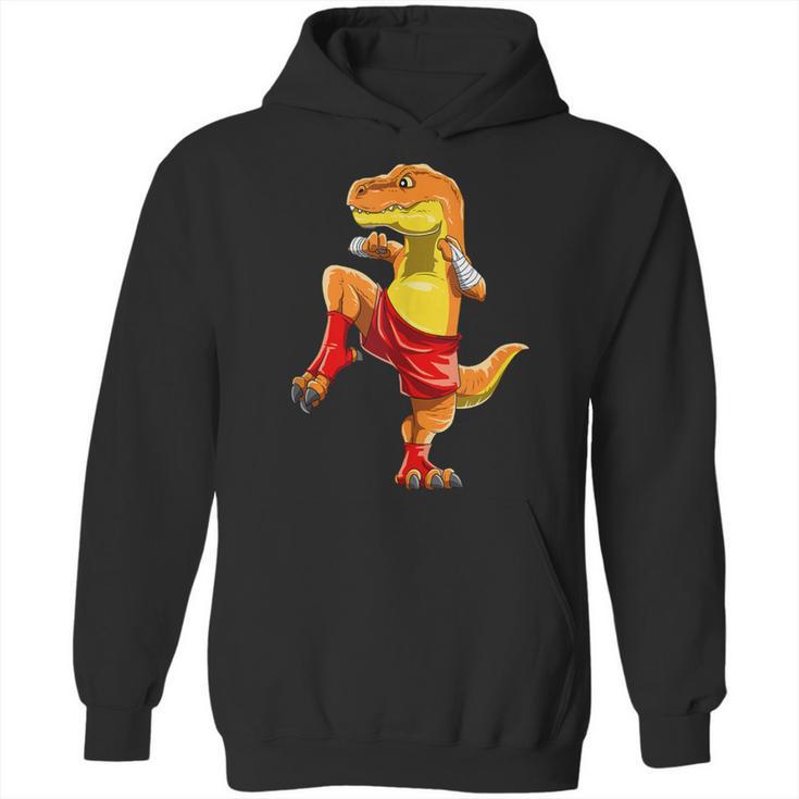 Muay Thai T-Rex Thai Boxing Unisex Hoodie