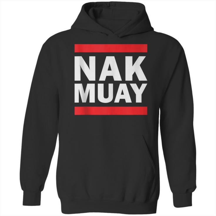 Nak Muay Thai Kickboxing KnuckMuay Thai Kickboxing Kickboxer Fighter MMA Unisex Hoodie