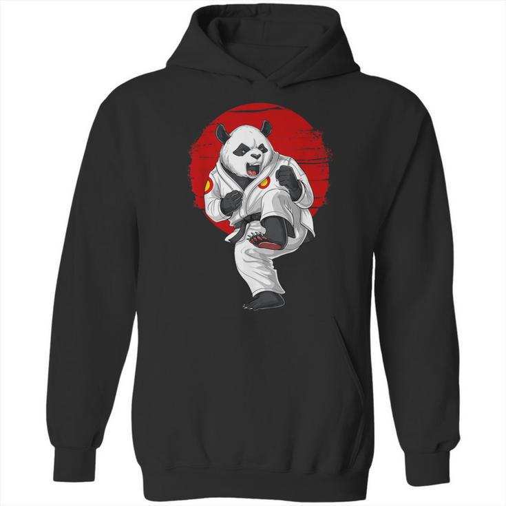 Panda Bear Karate Kickboxing Muay Thai Martial Arts Unisex Hoodie