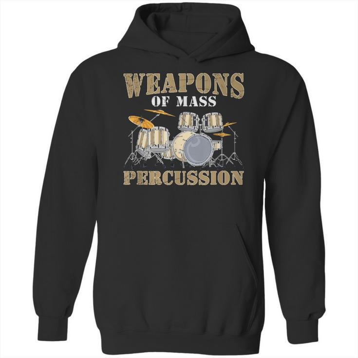 Rock Band Musical Instrument Drum Kit Unisex Hoodie