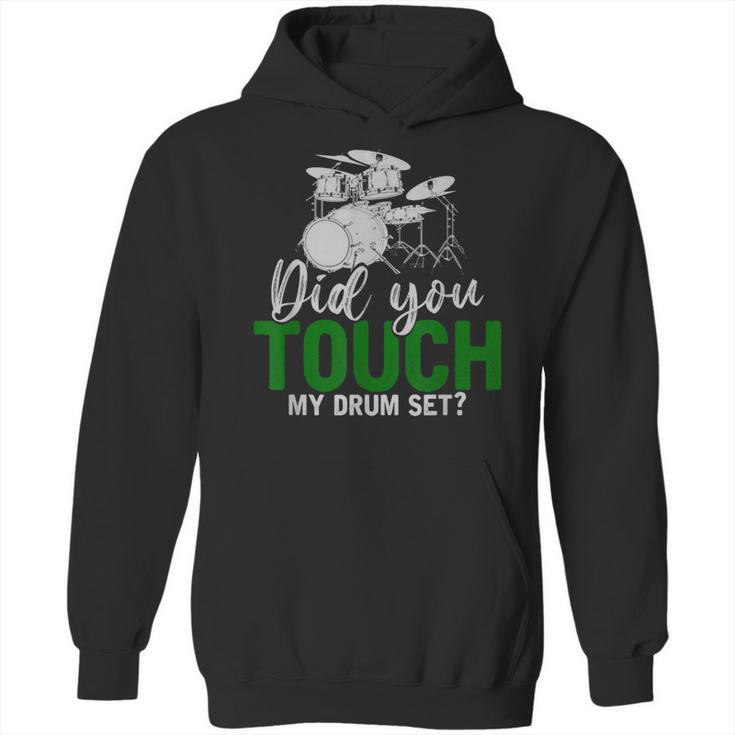 Rock Musical Instrument Band Drummer Drum Kit Unisex Hoodie