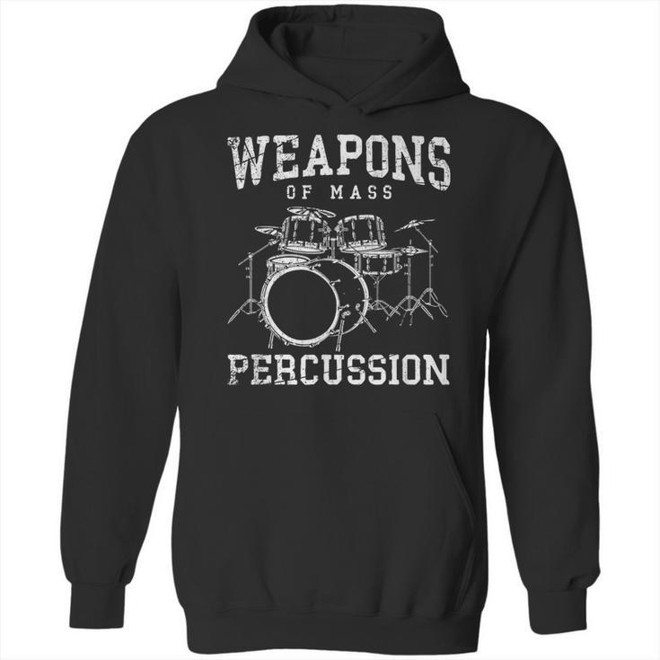 Rock Musician Drummer Drum Kit Unisex Hoodie