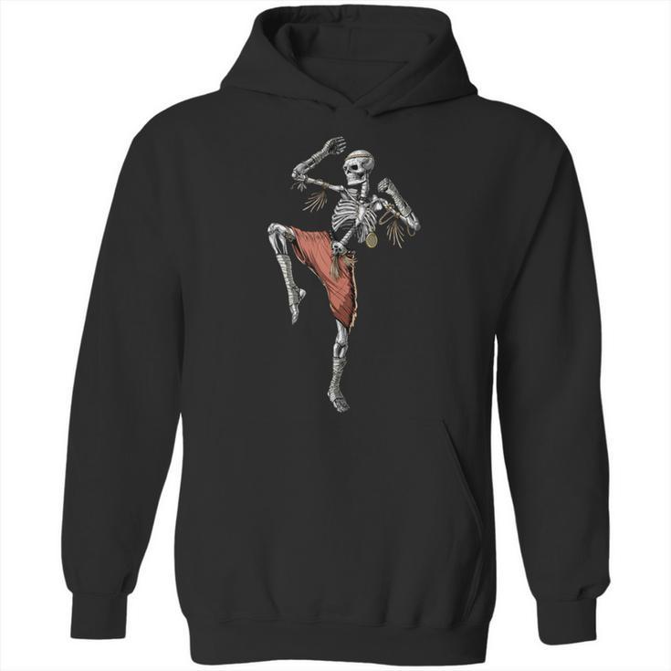 Skeleton Muay Thai Boxing Karate Kickboxing Martial Arts Unisex Hoodie