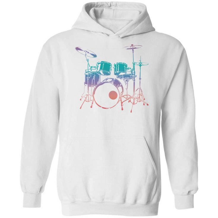 Drum Kit Drummer Graphic Unisex Hoodie
