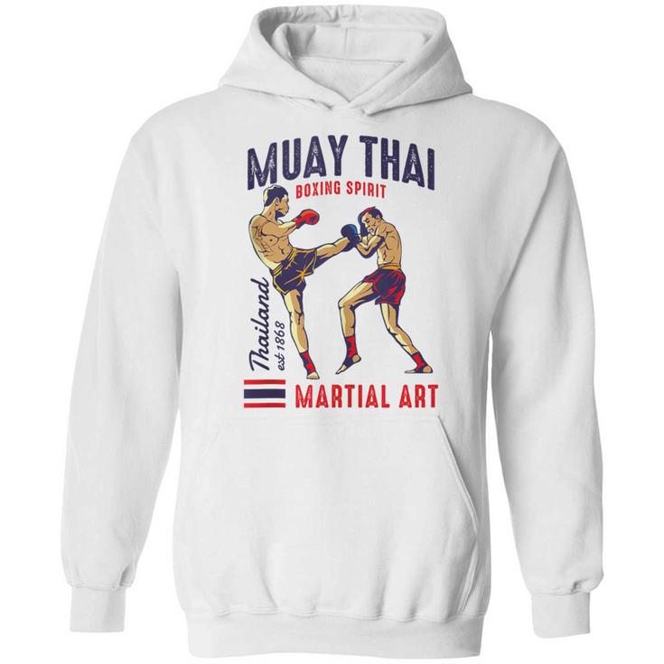 Muay Thai Boxing Spirit Martial Art Unisex Hoodie