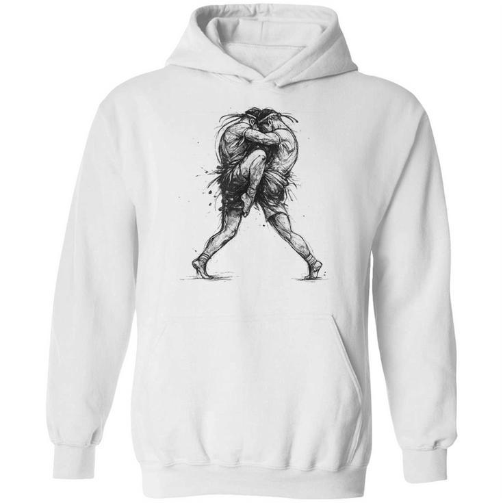 Muay Thai Kickboxing Nak Muay Thai Boxing Fighter Unisex Hoodie