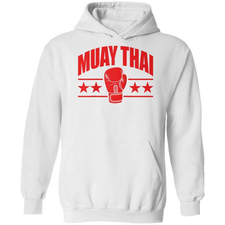 Muay Thai For Men Women Kids Mixed Martial Arts Raglan Baseball Tee Unisex Hoodie