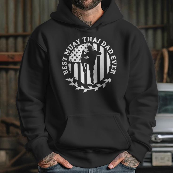 Best Muay Thai Dad Ever Martial Arts Fighter Unisex Hoodie