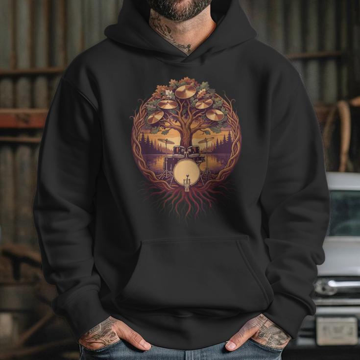Drummer Drum Kit Musician Percussion Player Unisex Hoodie Drummer Drum Kit Musician Percussion Player Unisex Hoodie