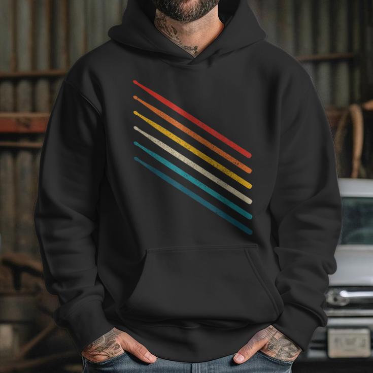 Drummer Drum Kit Vintage Retro Drummer Unisex Hoodie Drummer Drum Kit Vintage Retro Drummer Unisex Hoodie