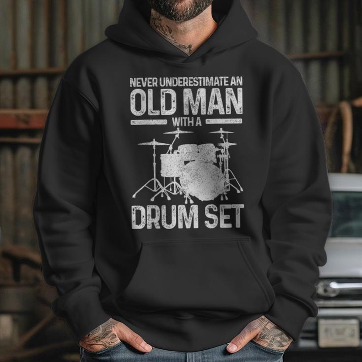 Drummer Drum Kit Vintage Drummer Unisex Hoodie Drummer Drum Kit Vintage Drummer Unisex Hoodie