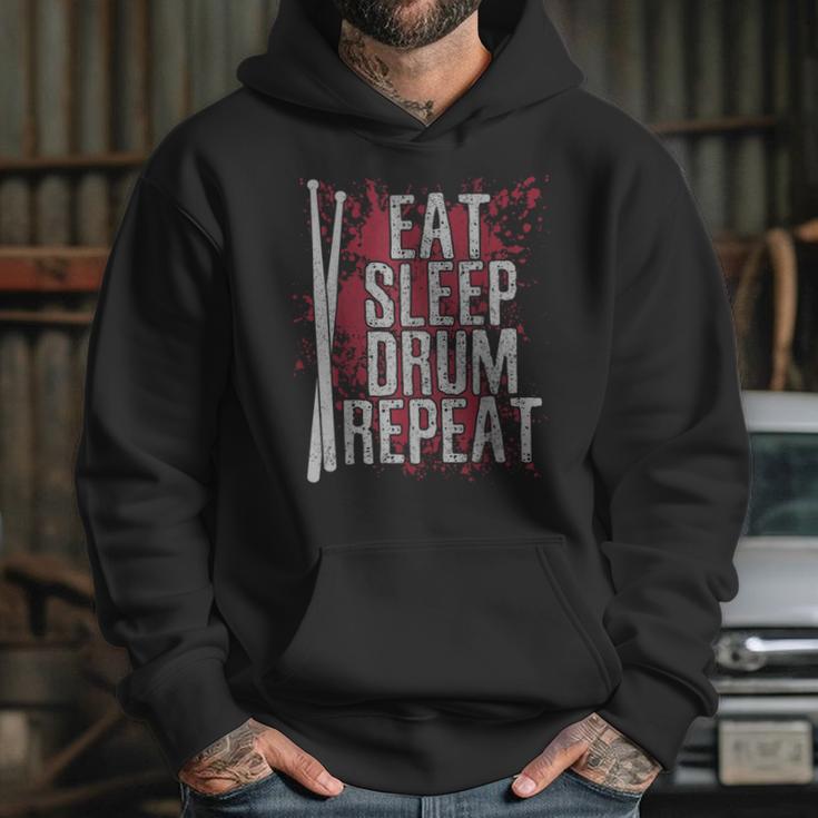 Drummer Eat Sleep Drum Repeat Drum Kit Musician Unisex Hoodie Drummer Eat Sleep Drum Repeat Drum Kit Musician Unisex Hoodie