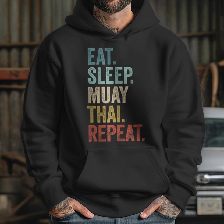 Eat Sleep Muay Thai Repeat Thai Boxing Unisex Hoodie Eat Sleep Muay Thai Repeat Thai Boxing Unisex Hoodie