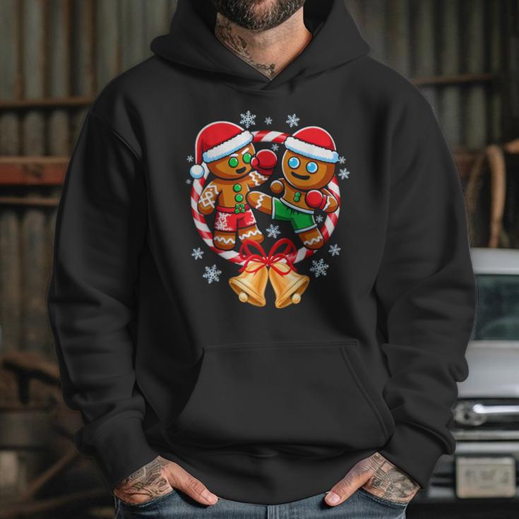 Gingerbread Cookies Christmas Fighting Muay Thai Unisex Hoodie Gingerbread Cookies Christmas Fighting Muay Thai Unisex Hoodie