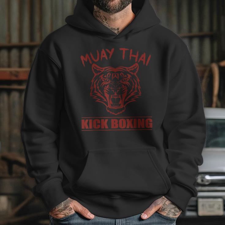 Great Muay Thai Tiger Kickboxing Martial Artist Unisex Hoodie