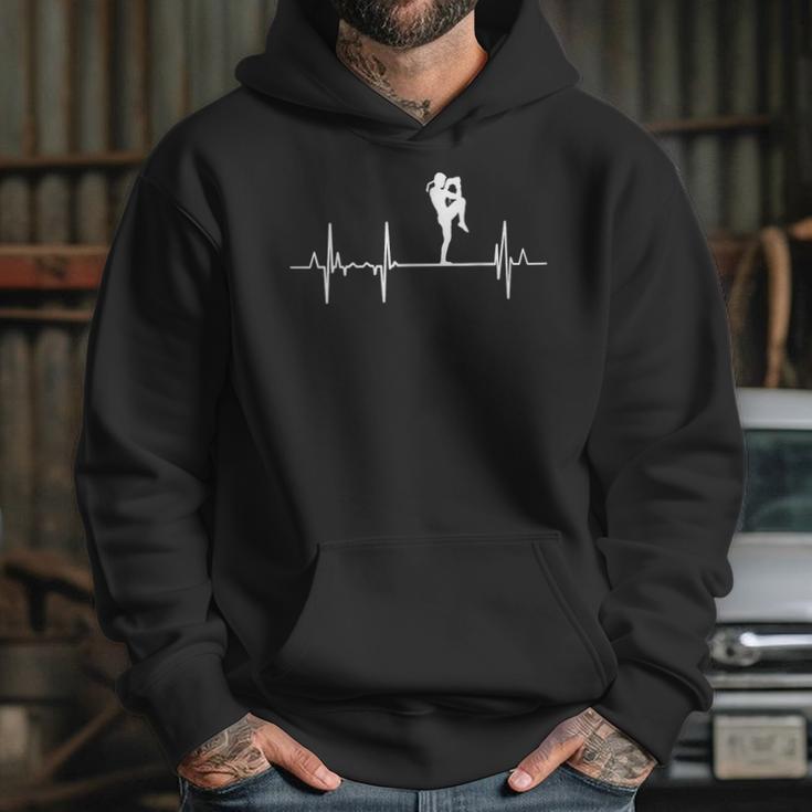 My Heart Beats For Muay Thai Martial Artist Unisex Hoodie