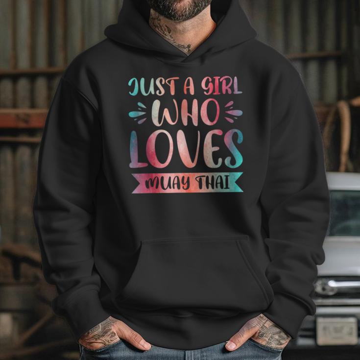 Just a Girl Who Loves Muay Thai Unisex Hoodie Just a Girl Who Loves Muay Thai Unisex Hoodie