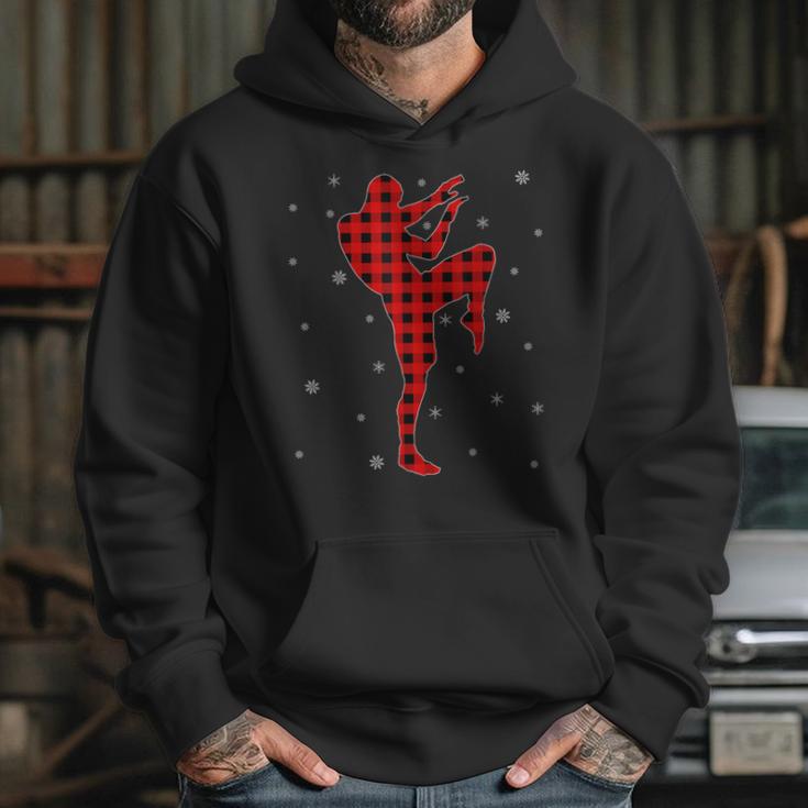 Matching Muay Thai Martial Arts Christmas Pajama Unisex Hoodie