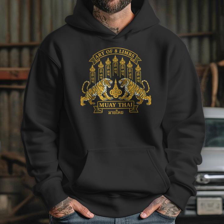 Muay Thai Art Of 8 Limbs Tiger Martial Arts Unisex Hoodie Muay Thai Art Of 8 Limbs Tiger Martial Arts Unisex Hoodie