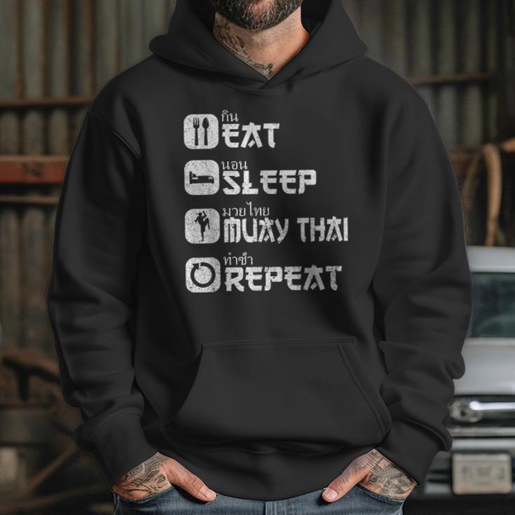 Muay Thai Boxing Thai Boxer Thai Kickboxing Unisex Hoodie