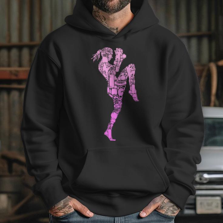 Muay Thai Thai Boxing Women Girls Children Unisex Hoodie