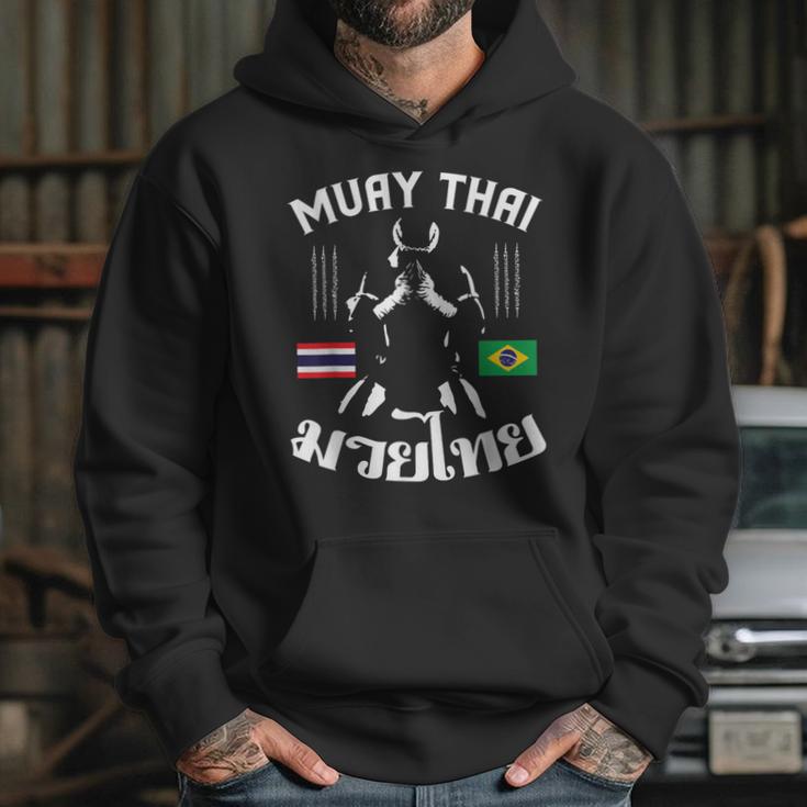Muay Thai Brazil Brazilian Martial Arts Thai Unisex Hoodie Muay Thai Brazil Brazilian Martial Arts Thai Unisex Hoodie
