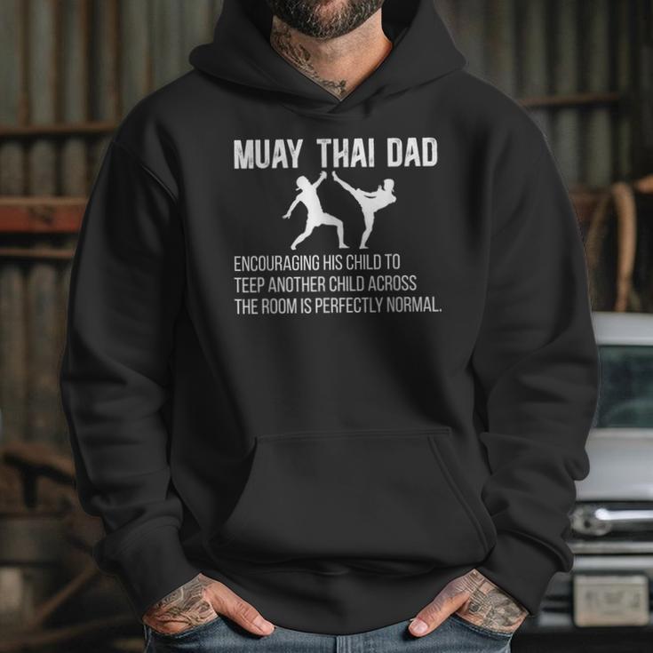 Muay Thai Dad Definition Muay Thai Father Unisex Hoodie