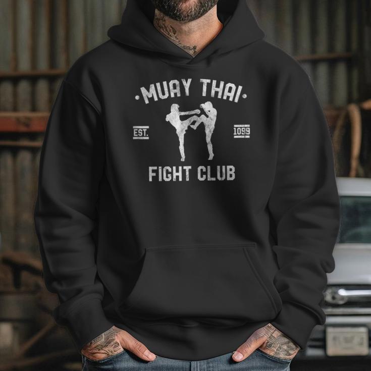 Muay Thai Fight Club Kickboxing Fighters W Unisex Hoodie