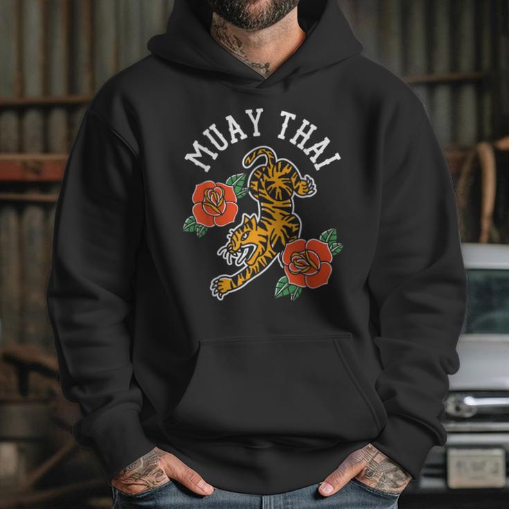 Muay Thai Fighter Hobby Martial Arts Boxing Unisex Hoodie