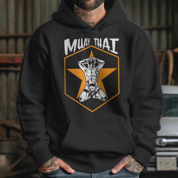 Muay Thai Fighter Sleeveless Unisex Hoodie