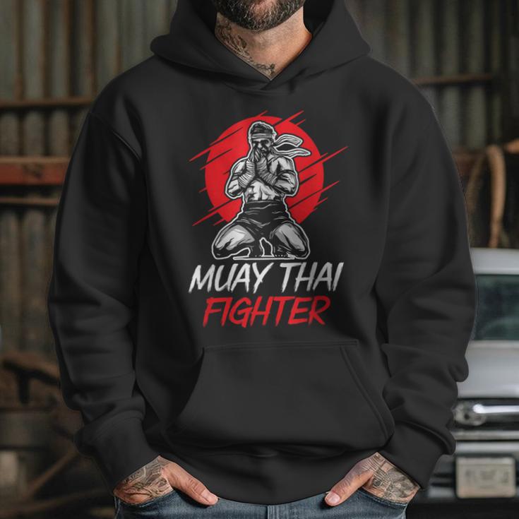 Muay Thai Fighter Martial Arts Boxing Hobby Unisex Hoodie