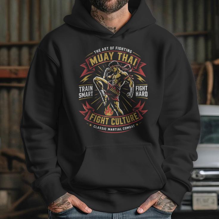 Muay Thai Fighter Training Thai Boxing Coach Unisex Hoodie Muay Thai Fighter Training Thai Boxing Coach Unisex Hoodie