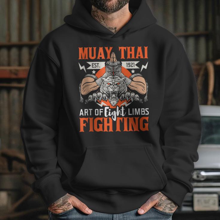 Muay Thai Fighting MMA Thai Boxing Mixed Martial Arts Unisex Hoodie