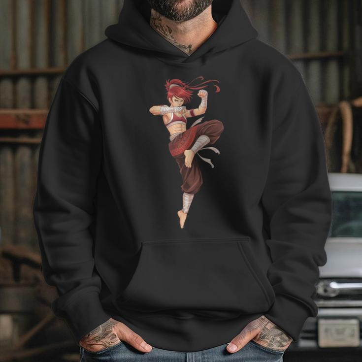 Muay Thai Girl Anime Japan Thaiboxer Kickboxing Muay Thai Unisex Hoodie Muay Thai Girl Anime Japan Thaiboxer Kickboxing Muay Thai Unisex Hoodie