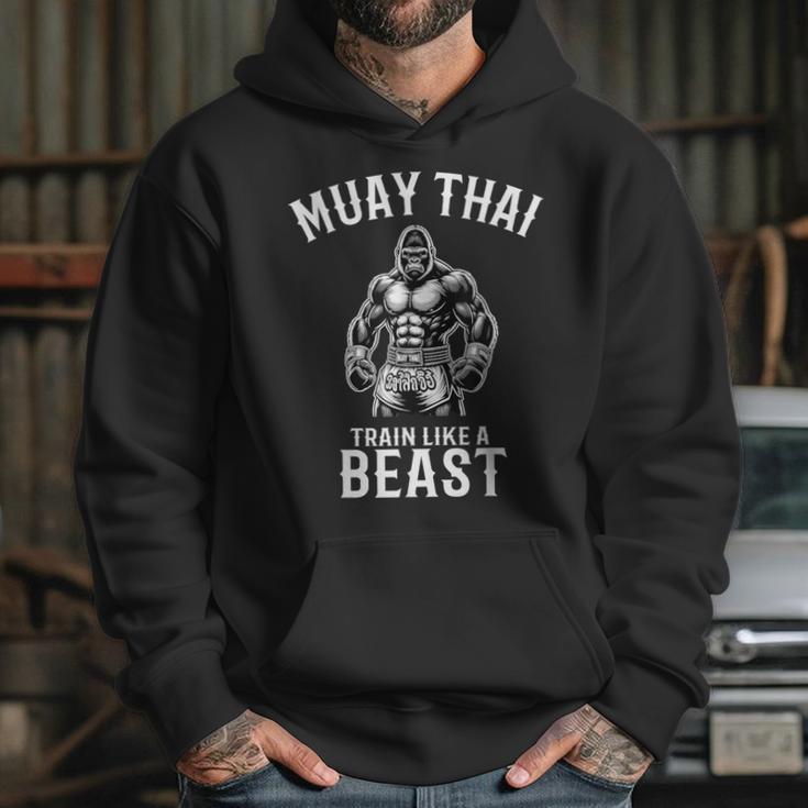 Muay Thai Gorilla Kickboxing And Gorilla Thai Boxing Unisex Hoodie Muay Thai Gorilla Kickboxing And Gorilla Thai Boxing Unisex Hoodie