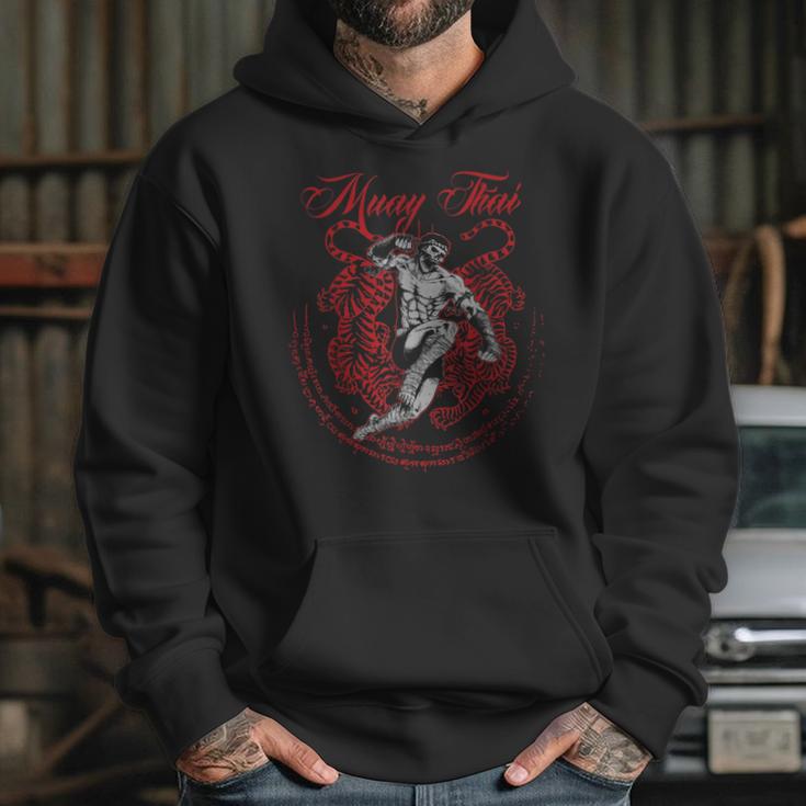 Muay Thai Kickboxing Martial Art Fighter Thai Boxing Unisex Hoodie