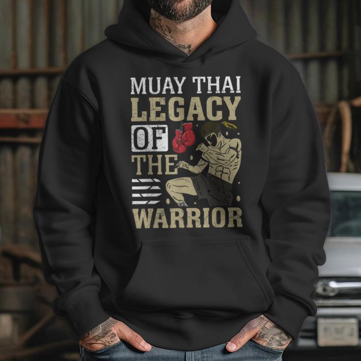 Muay Thai Legacy Of The Warrior Muay Thai Unisex Hoodie