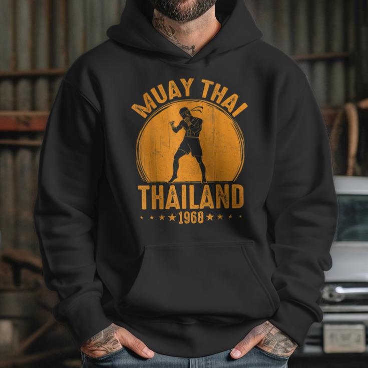 Muay Thai Thailand 1968 Slogan Sport Unisex Hoodie Muay Thai Thailand 1968 Slogan Sport Unisex Hoodie