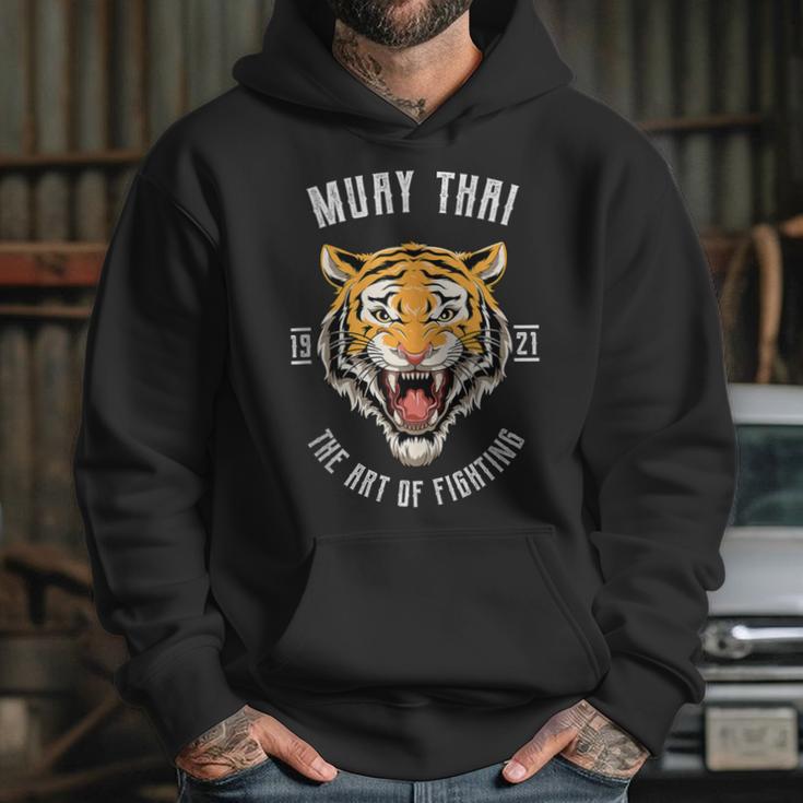 Muay Thai Tiger Thai Boxing Unisex Hoodie Muay Thai Tiger Thai Boxing Unisex Hoodie