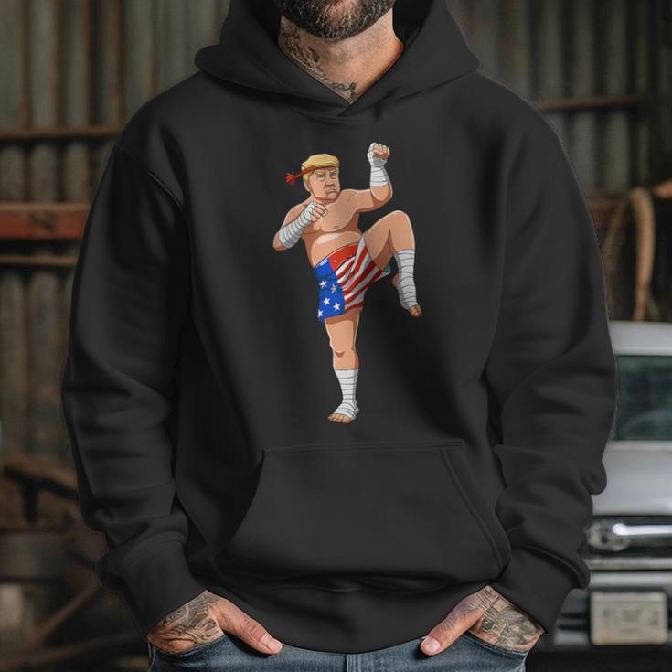 Muay Thai Trump Make Muay Thai Great Again Unisex Hoodie Muay Thai Trump Make Muay Thai Great Again Unisex Hoodie