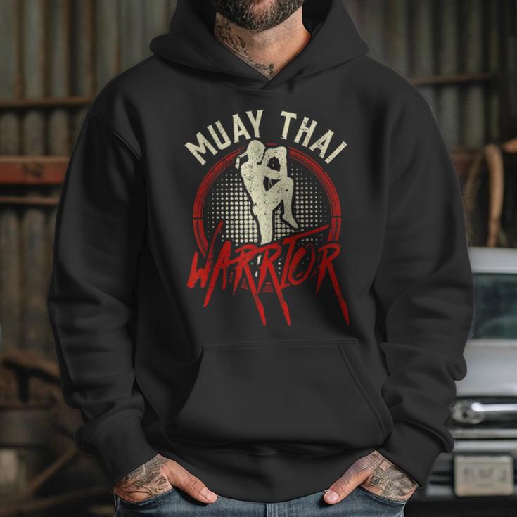 Muay Thai Warrior Fighter Boxing Martial Arts Hobby Unisex Hoodie