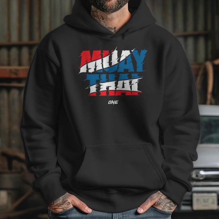 Official ONE Muay Thai Flag Unisex Hoodie Official ONE Muay Thai Flag Unisex Hoodie