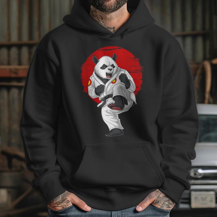 Panda Bear Karate Kickboxing Muay Thai Martial Arts Unisex Hoodie