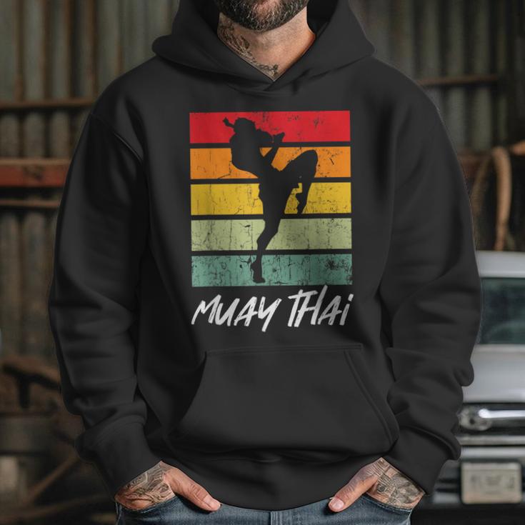 Retro Muay Thai Vintage MMA Martial Arts Thailand Boxing Unisex Hoodie Retro Muay Thai Vintage MMA Martial Arts Thailand Boxing Unisex Hoodie