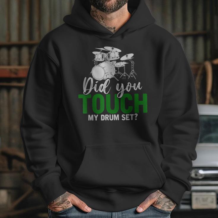 Rock Musical Instrument Band Drummer Drum Kit Unisex Hoodie Rock Musical Instrument Band Drummer Drum Kit Unisex Hoodie